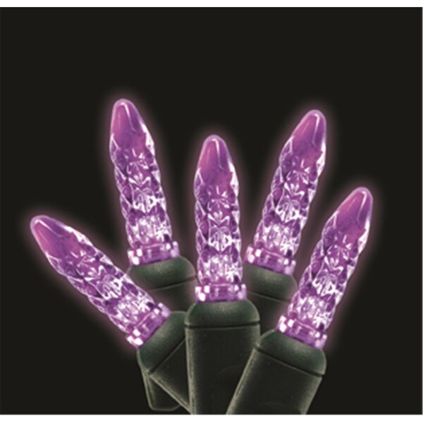 Forever Bright Kellogg Plastics 075 in M5 Base Holiday Christmas Indoor Outdoor M5 Base LED Purple 41612 - main